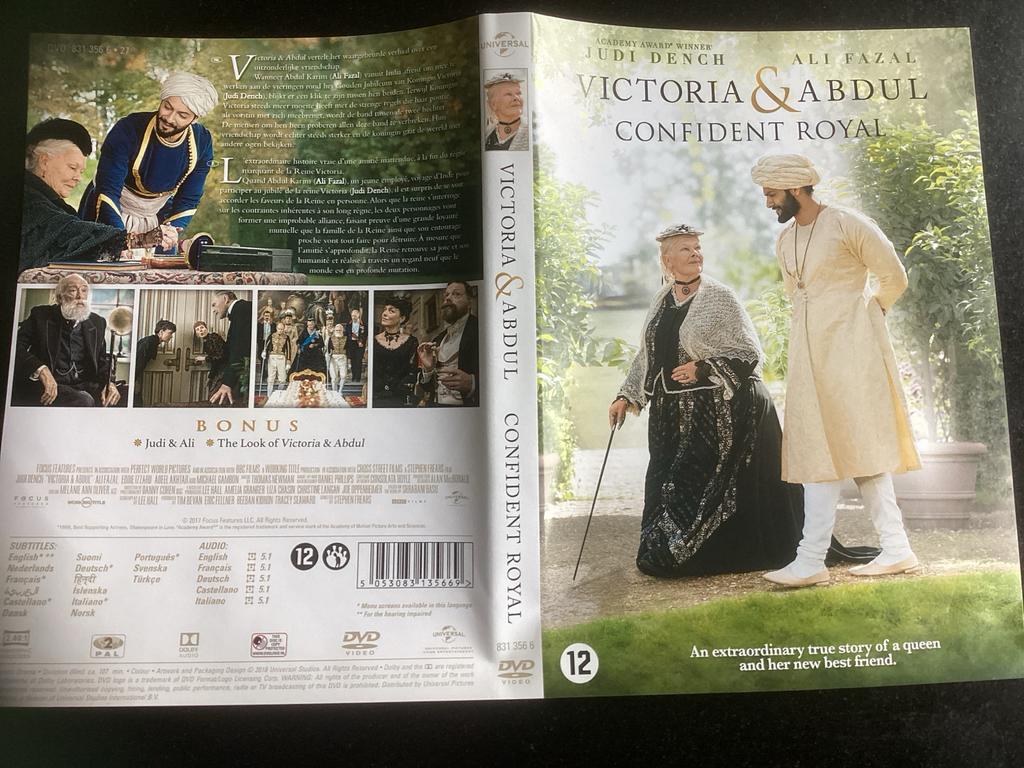 Victoria & Abdul - Confident Royal DVD, Vanaf 12 jaar, Ophalen of Verzenden, Gebruikt, Historisch of Kostuumdrama