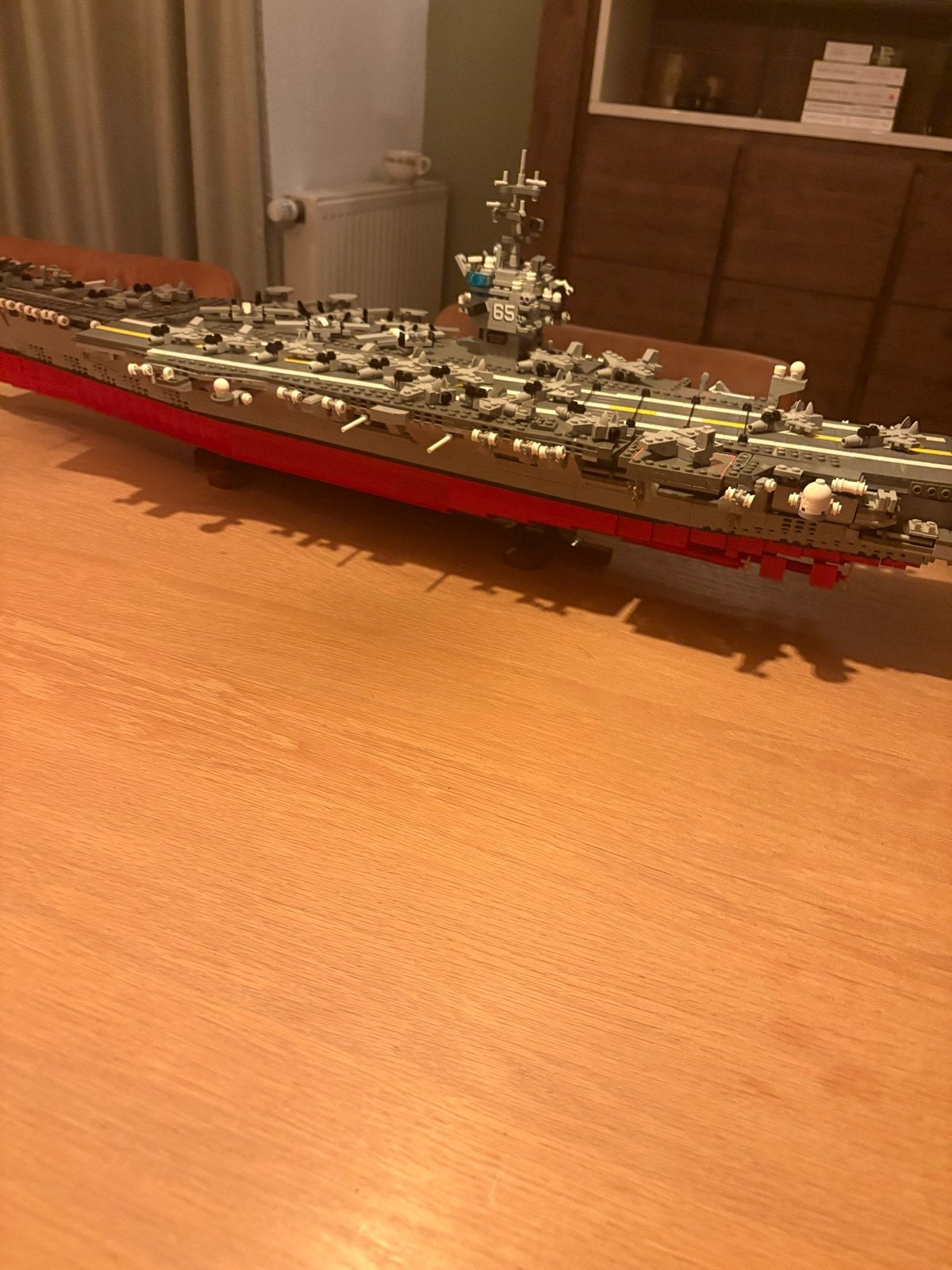 Moccsage USS Enterprise CVN-65R Bouwpakket (4941 stuks), Ophalen, Zo goed als nieuw, Overige merken