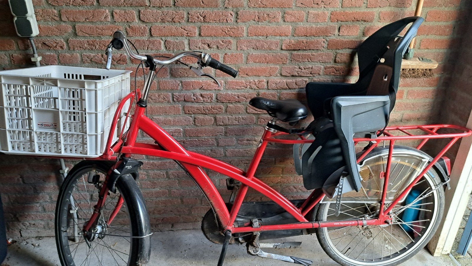 Tweelingfiets, 55 cm of meer, Ophalen, Gebruikt, Minder dan 10 versnellingen