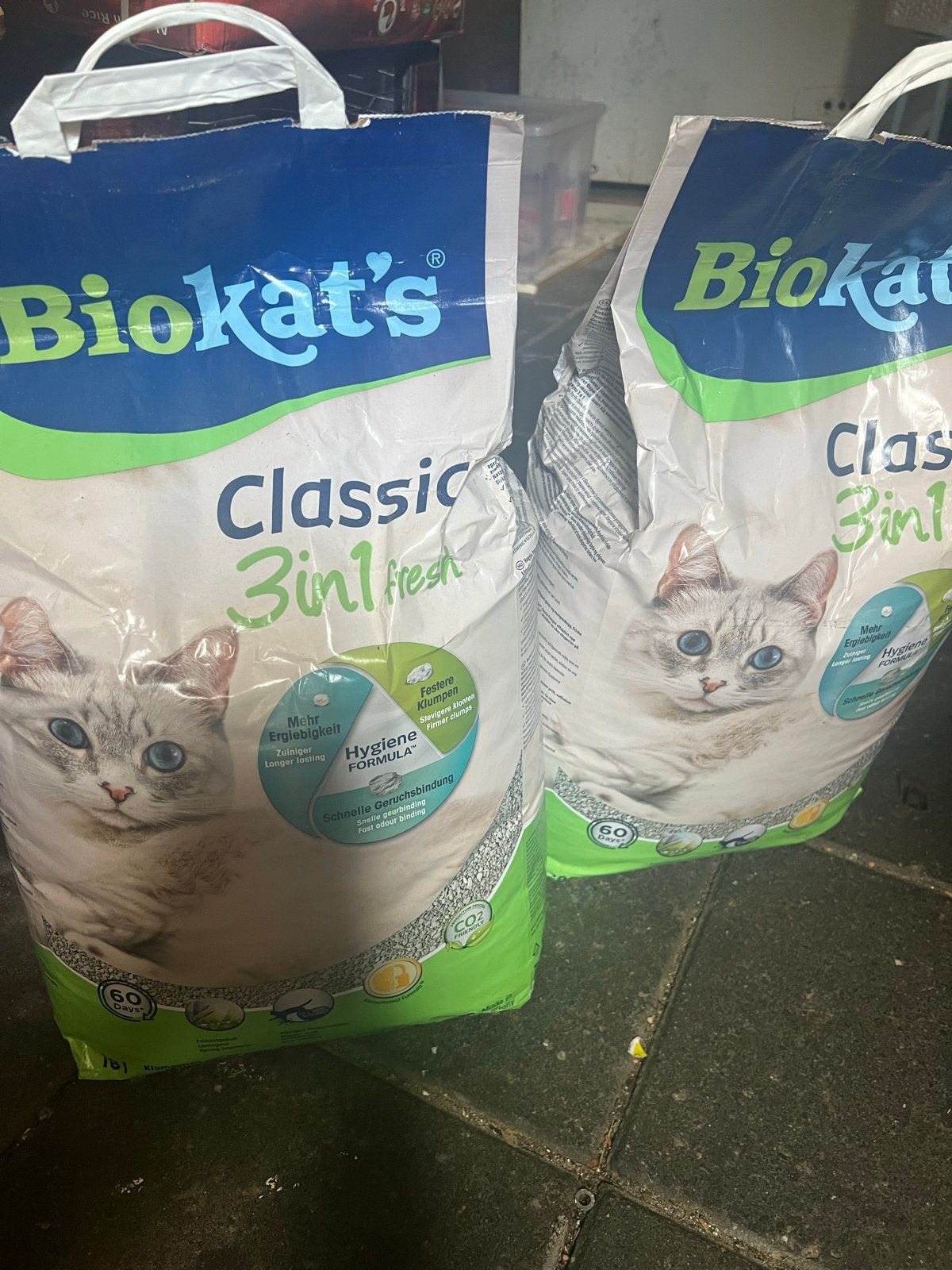 Nieuwe zakken kattenbakvulling, Dieren en Toebehoren, Ophalen, Kat