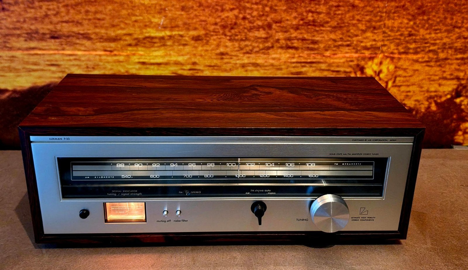 Luxman T-33 tuner, Ophalen of Verzenden, Zo goed als nieuw