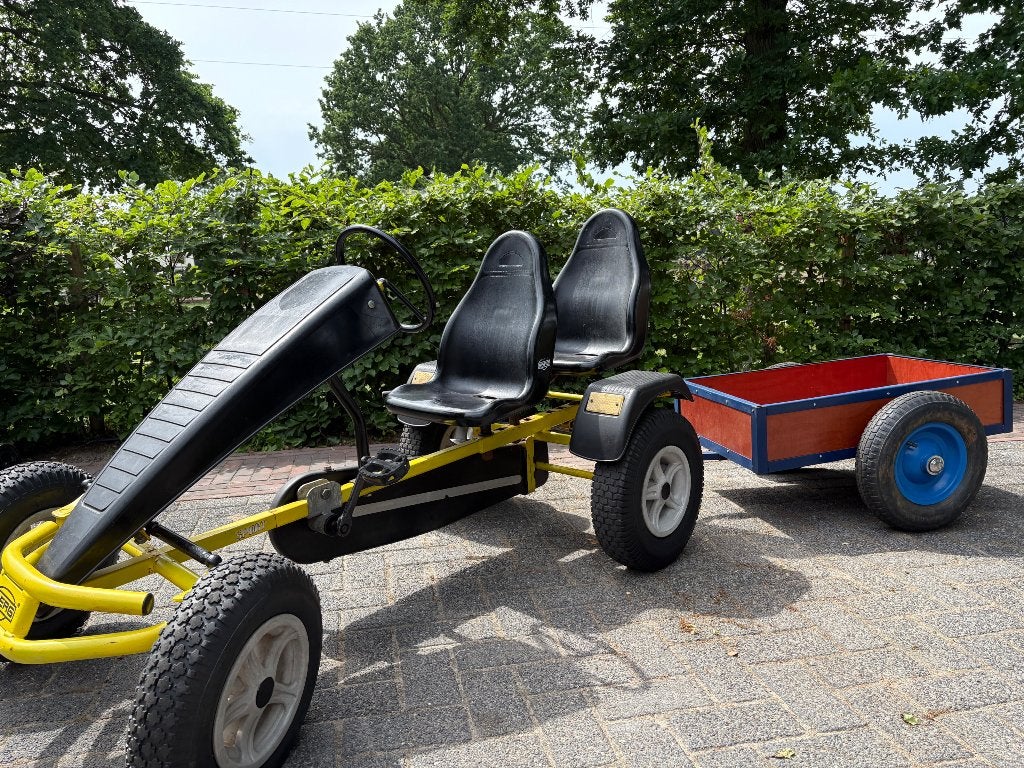 Bergtoys skelter met kar en twee zitjes, Kinderen en Baby's, Speelgoed | Buiten | Skelters, Ophalen, Gebruikt, Berg, Duozit