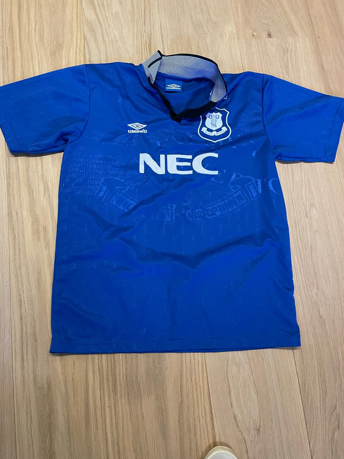 Vintage Everton NEC shirt - FA Cup Final 1995, Maat 56/58 (XL), Zo goed als nieuw, Voetbal, Verzenden