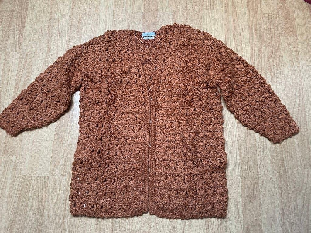 Mango roestbruin vest - maat S- handmade, Mango, Bruin, Ophalen of Verzenden, Zo goed als nieuw