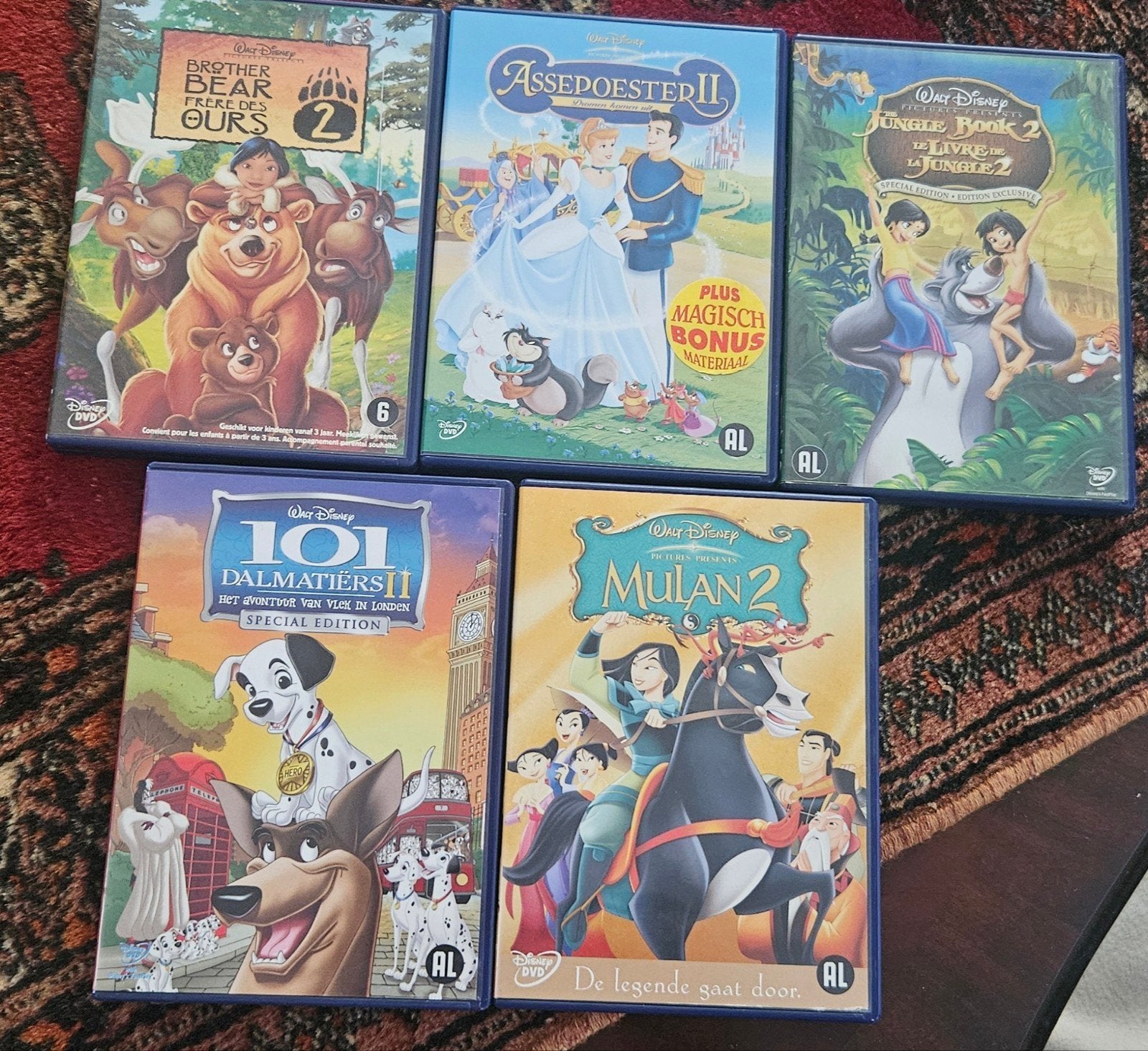 Disney Classics Vervolg Collectie DVD (5 films), Animatie, Alle leeftijden, Nederlands, Ophalen of Verzenden