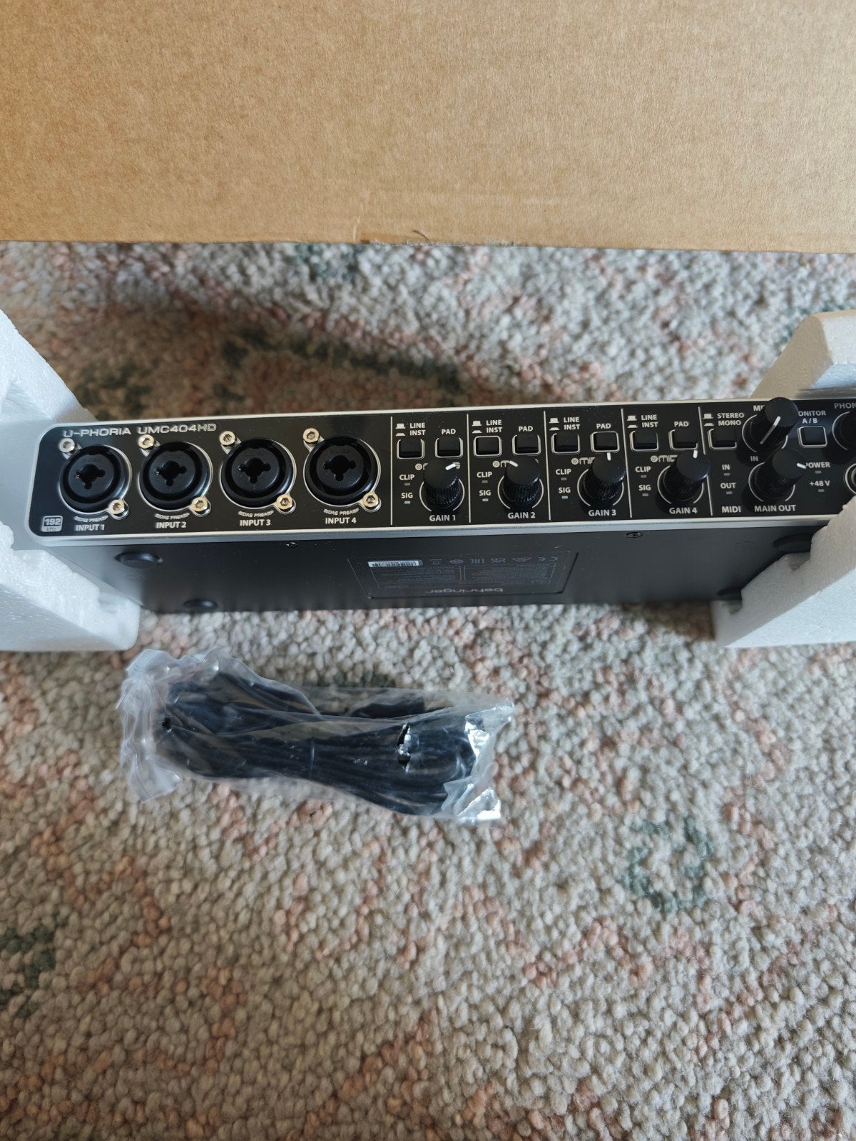 Behringer UMC404HD, Ophalen of Verzenden, Zo goed als nieuw