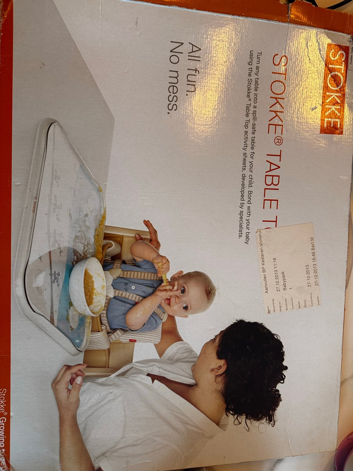 Stokke Table Top met speelplaten, Ophalen, Gebruikt, Overige typen
