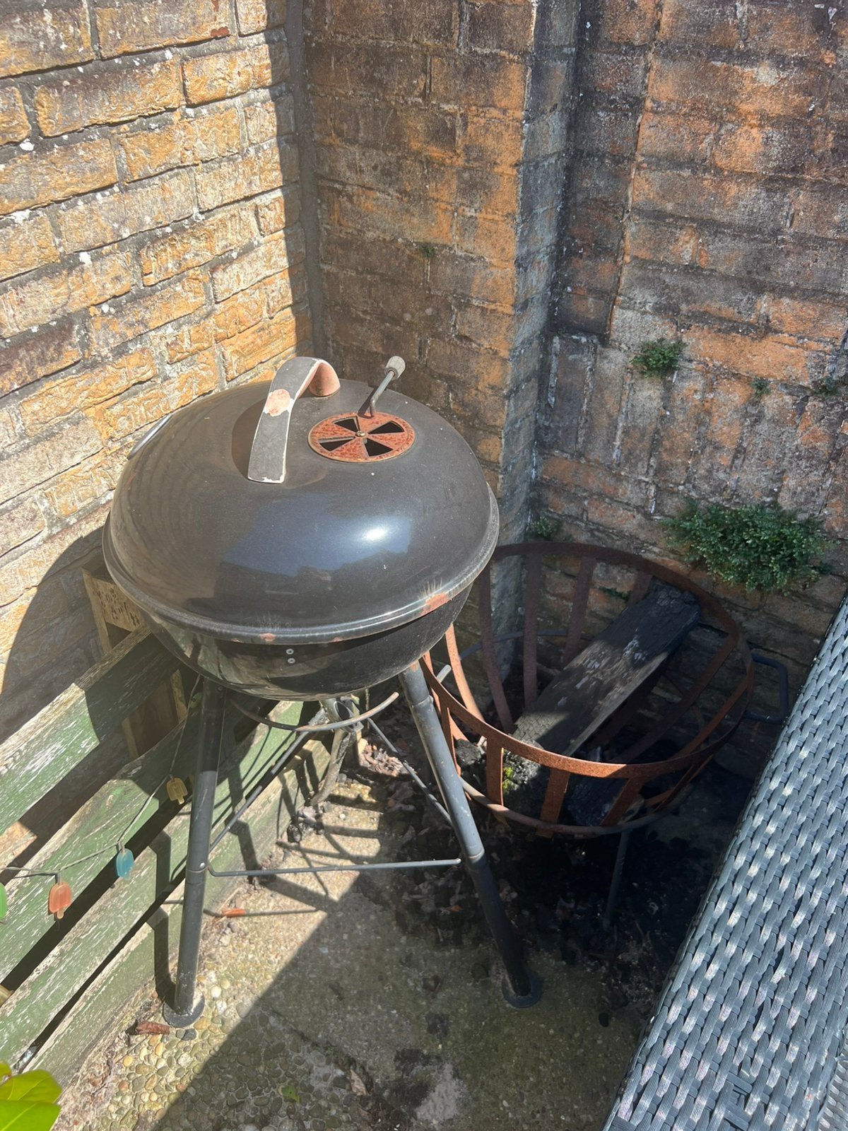Vuurkorf en BBQ, Ophalen, Gebruikt