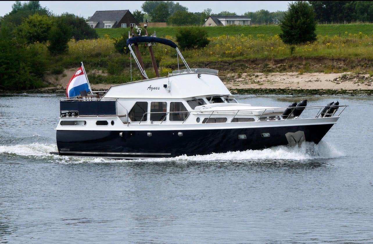 Valkkruiser Flybridge 12.00 - stuurautomaat - 2 motoren, Gebruikt, Binnenboordmotor, Diesel, Kruiser