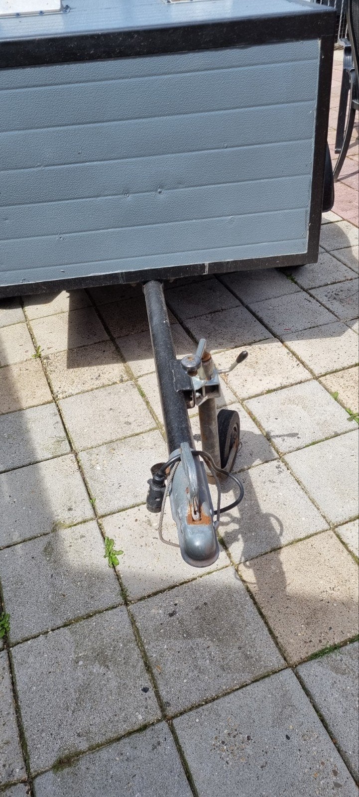 Hondenkar 3-vaks met nieuwe as en banden, Dieren en Toebehoren, Honden-accessoires, Ophalen of Verzenden, Gebruikt