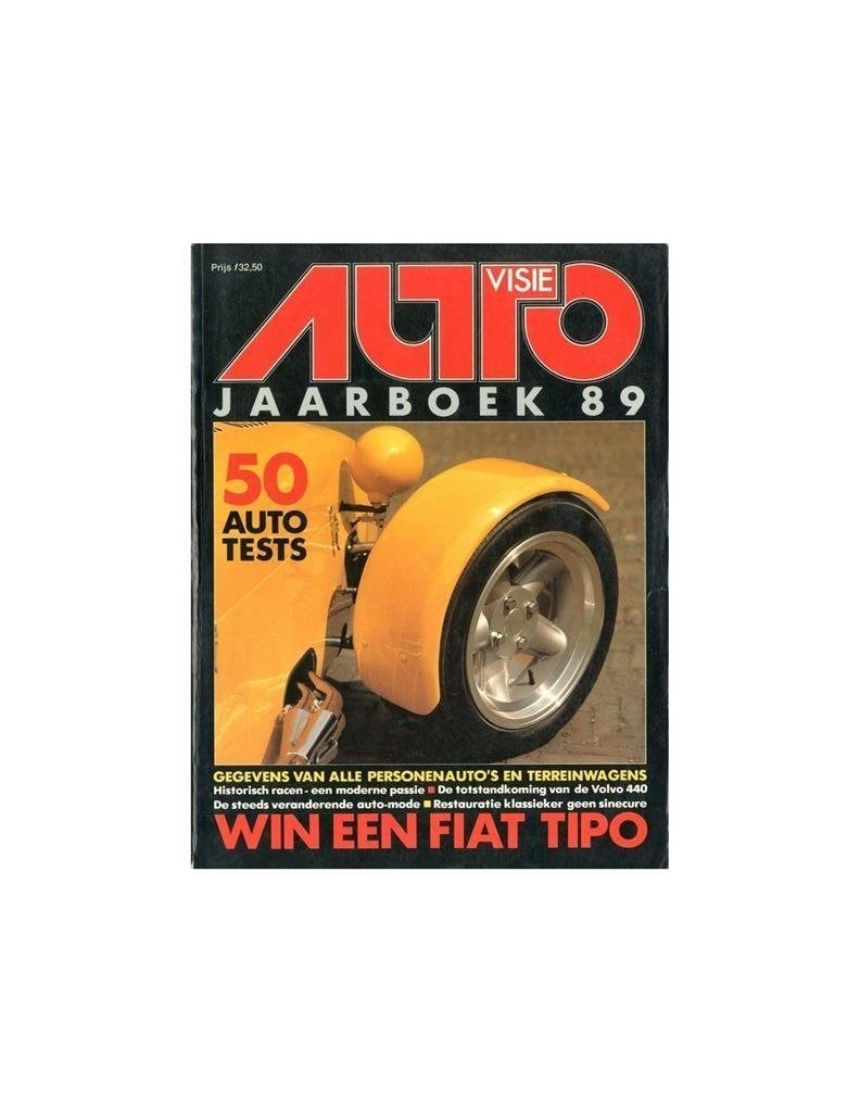Autovisie jaarboek 89 Elsevier, Verzenden, Zo goed als nieuw, Algemeen