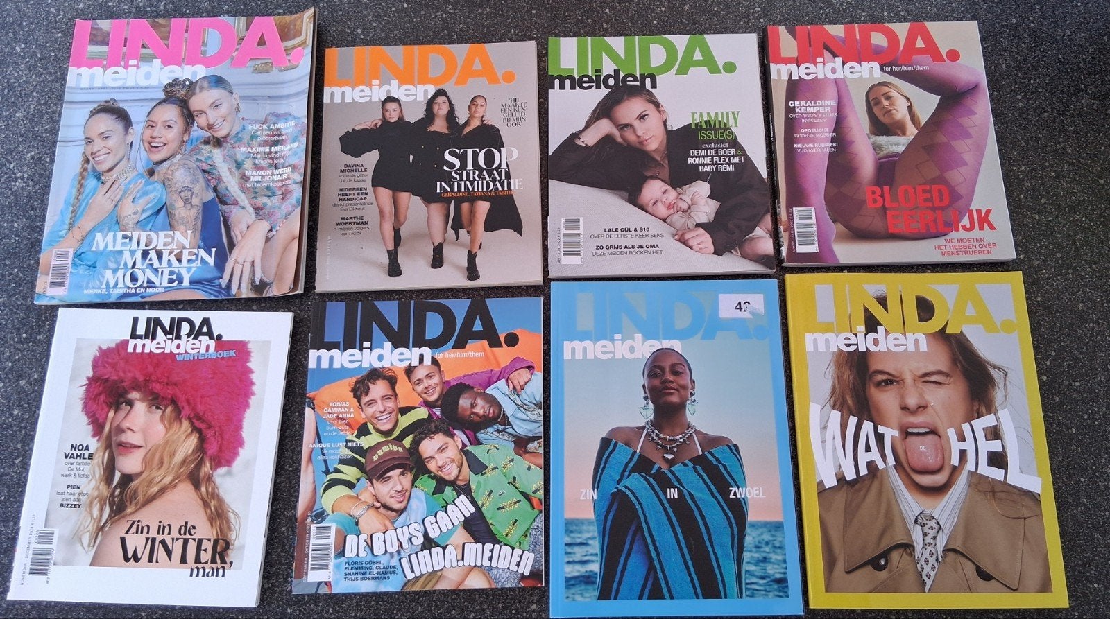 LINDA.meiden magazines (8 stuks) inclusief 2 specials, Boeken, Tijdschriften en Kranten, Ophalen of Verzenden, Gelezen, Damesbladen
