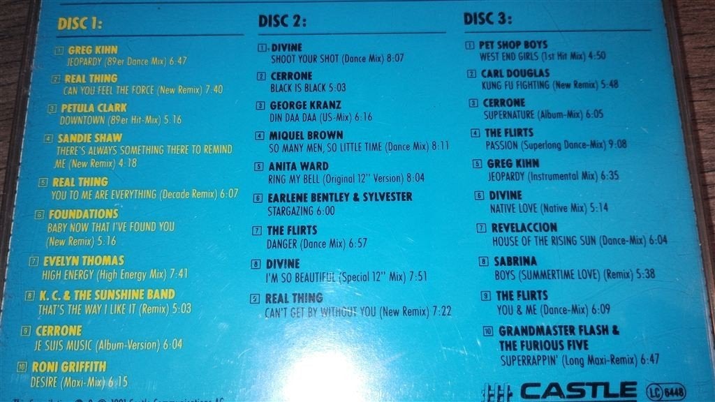 The Dance Collection [Dance Hits 3 CD Set], Cd's en Dvd's, Ophalen of Verzenden, Zo goed als nieuw, Disco
