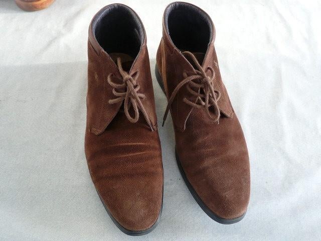 Bruine suede hoge veterschoen Fluchos mt 42, Kleding | Heren, Schoenen, Bruin, Fluchos, Ophalen of Verzenden, Zo goed als nieuw