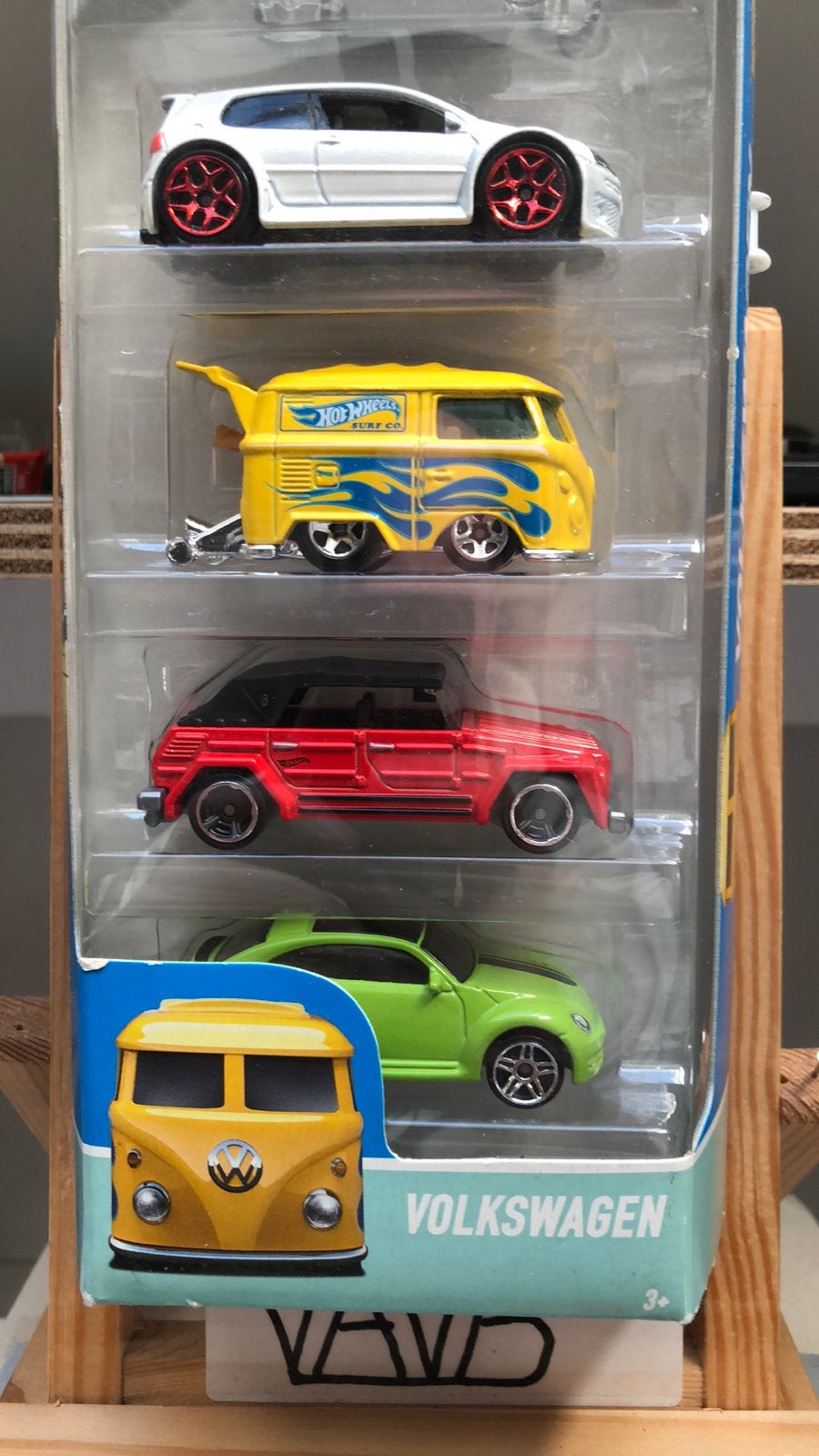 9 vw Volkswagen 5 pack Hot Wheels Hotwheels VAVB nieuw, Ophalen of Verzenden, Nieuw, Auto