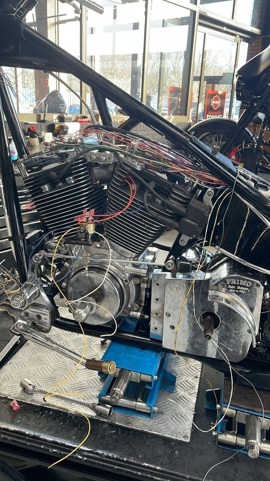 harley totaal gereviseerd, Motoren, Particulier, Chopper