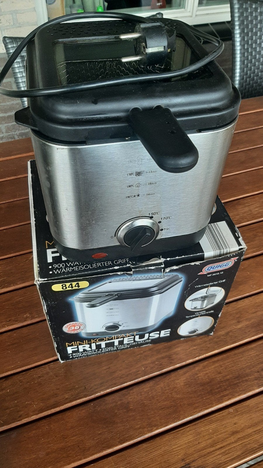 Mini fritteuse, Ophalen, Airfryer, Minder dan 750 gram