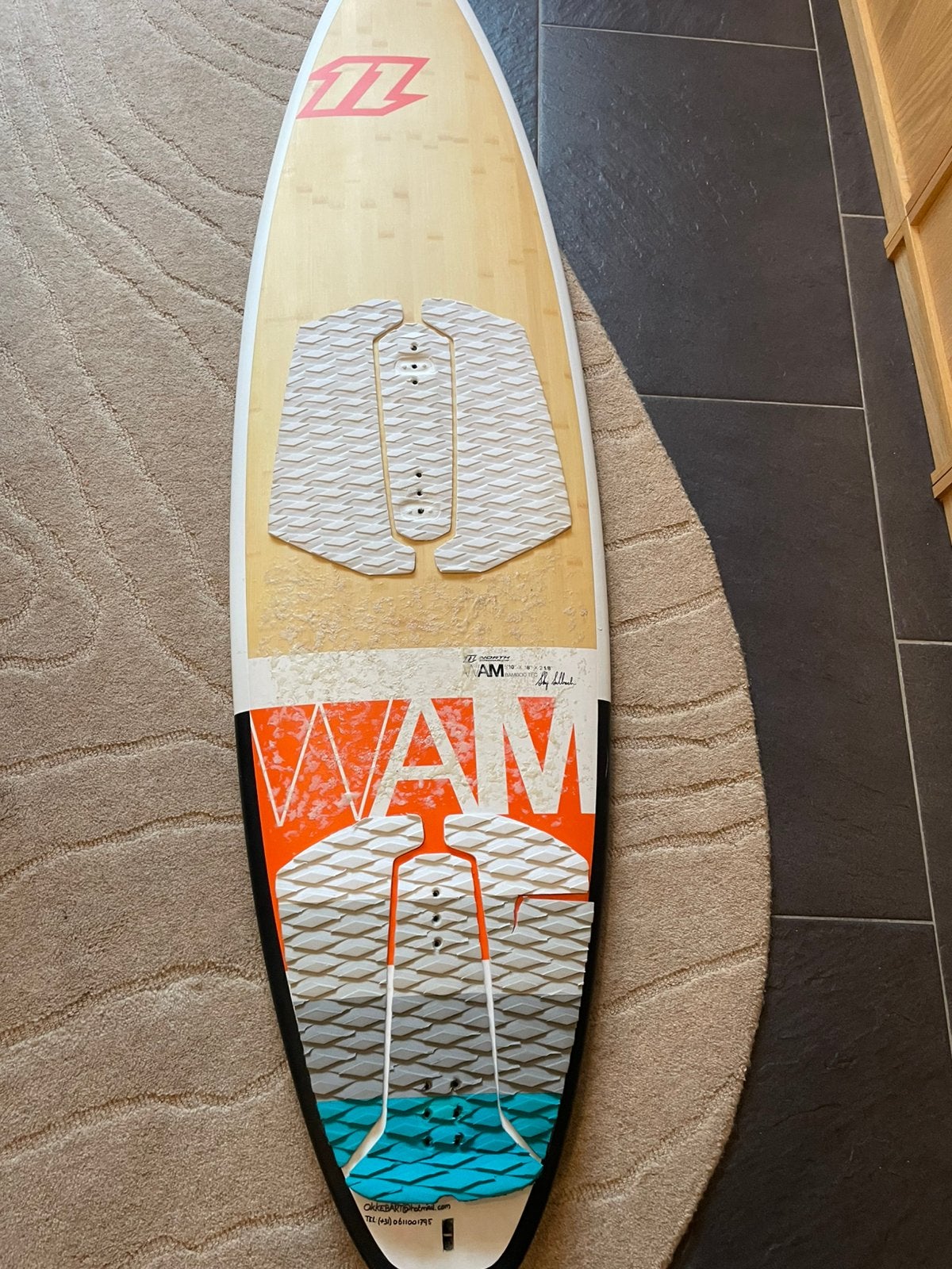 North Wam kite waveboard, Ophalen of Verzenden, Zo goed als nieuw
