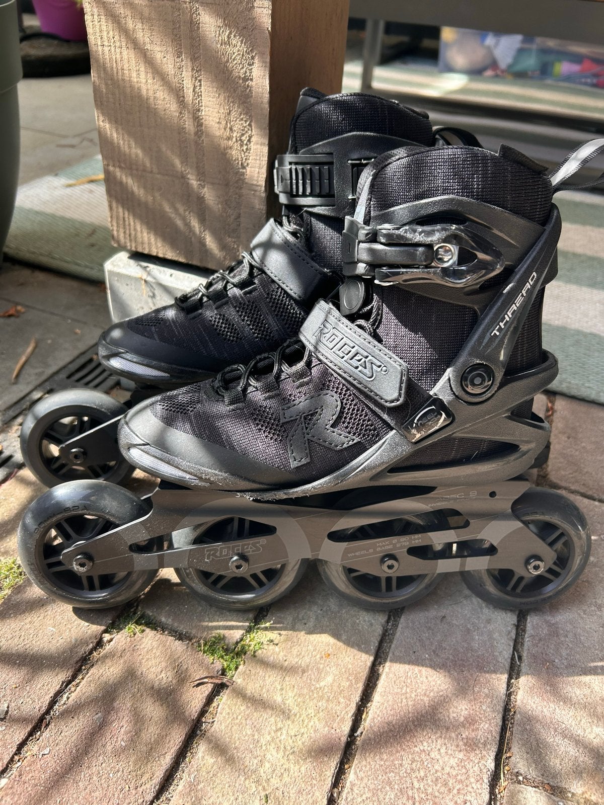 Roces skeelers maat 37 - Zwart, Gebruikt, Roces, Ophalen of Verzenden, Inline skates 4 wielen