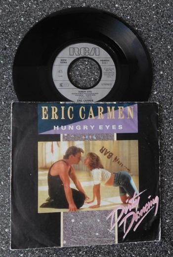 Eric Carmen - hungry eyes (dirty dancing) (vanaf € 1,50), Cd's en Dvd's, Vinyl Singles, 7 inch, Single, Ophalen of Verzenden, Zo goed als nieuw