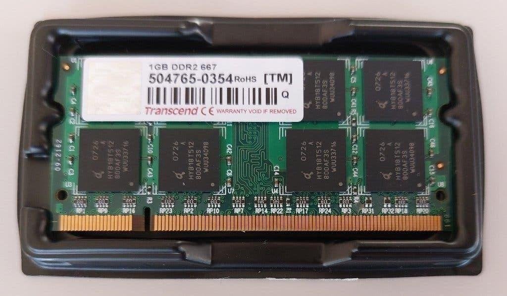 Laptop geheugen DDR2 - 1 Gb, Computers en Software, RAM geheugen, Ophalen of Verzenden, DDR2, Laptop, Gebruikt