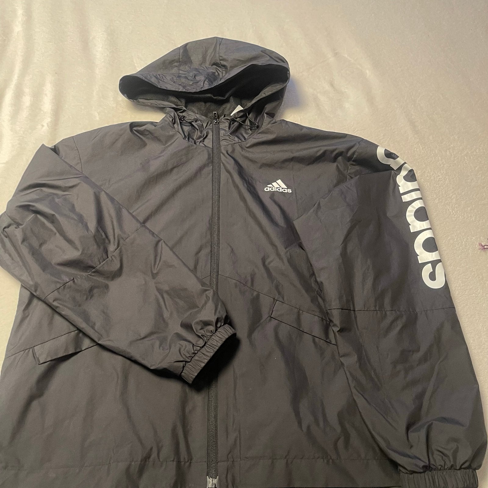 Adidas Primegreen Windjack - Zo goed als nieuw, Ophalen of Verzenden, Zo goed als nieuw, Zwart