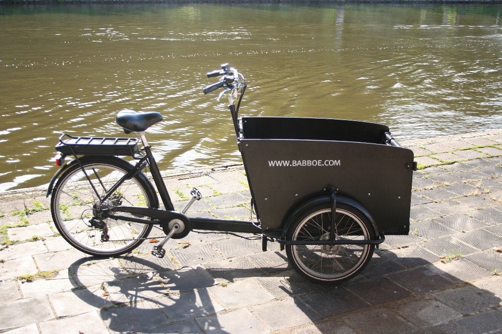 Nette elektrische Babboe Big bakfiets, 4 kinderen of meer, Gebruikt, Elektrisch, Ophalen