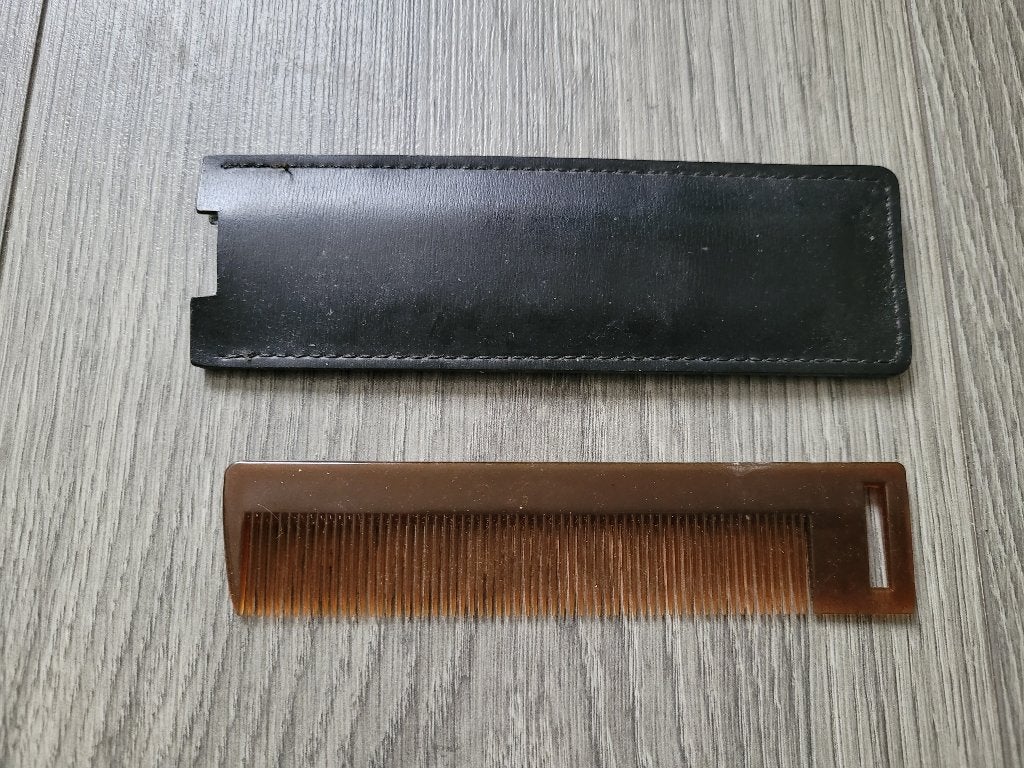 BETTY BRUSH zwarte anti klit borstel ~ NH0900, Ophalen of Verzenden, Gebruikt, Kam of Borstel