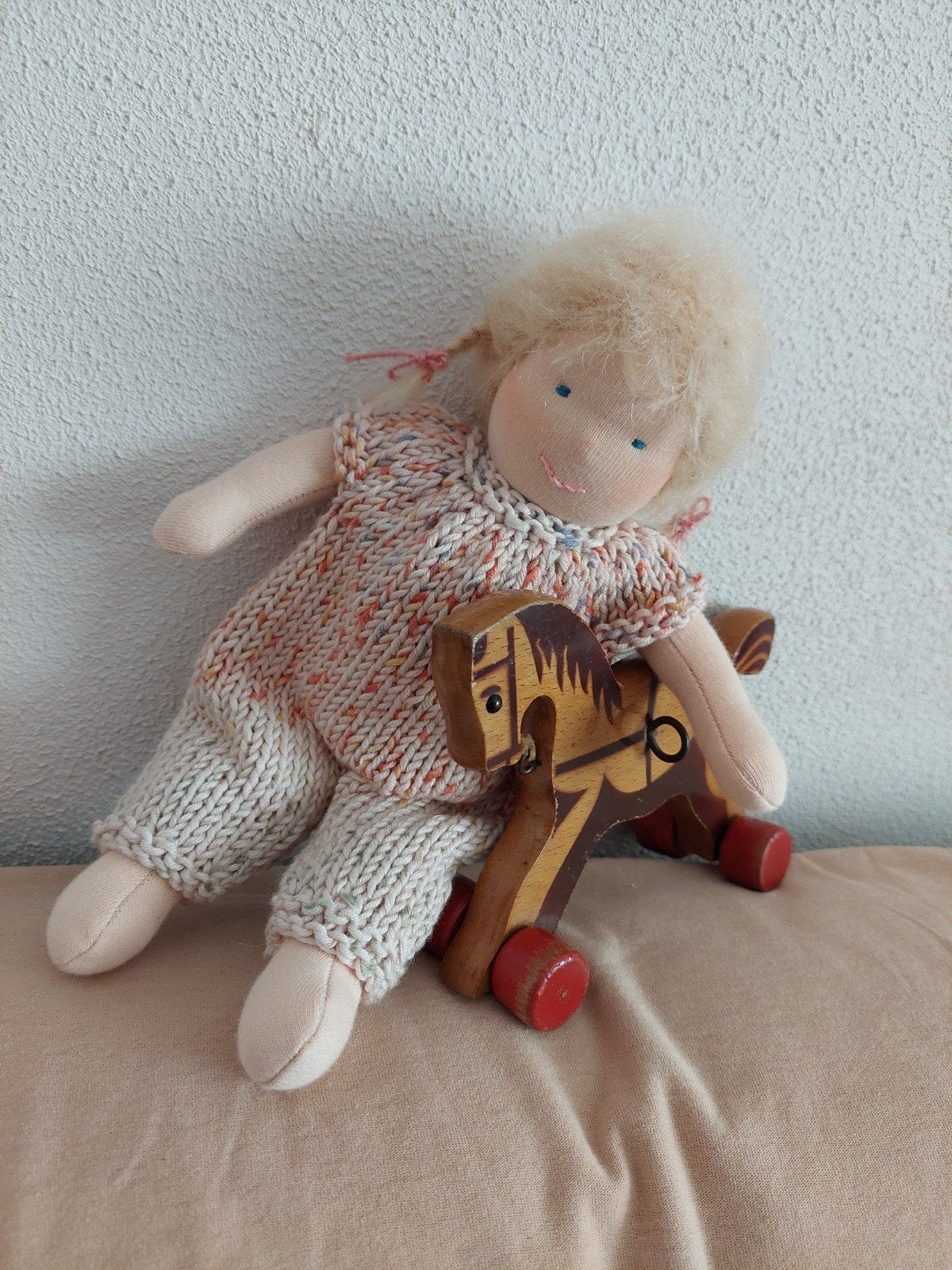 Zonnekindpop, Waldorfpop, Antroposofische pop, Kinderen en Baby's, Speelgoed | Poppen, Ophalen of Verzenden, Nieuw