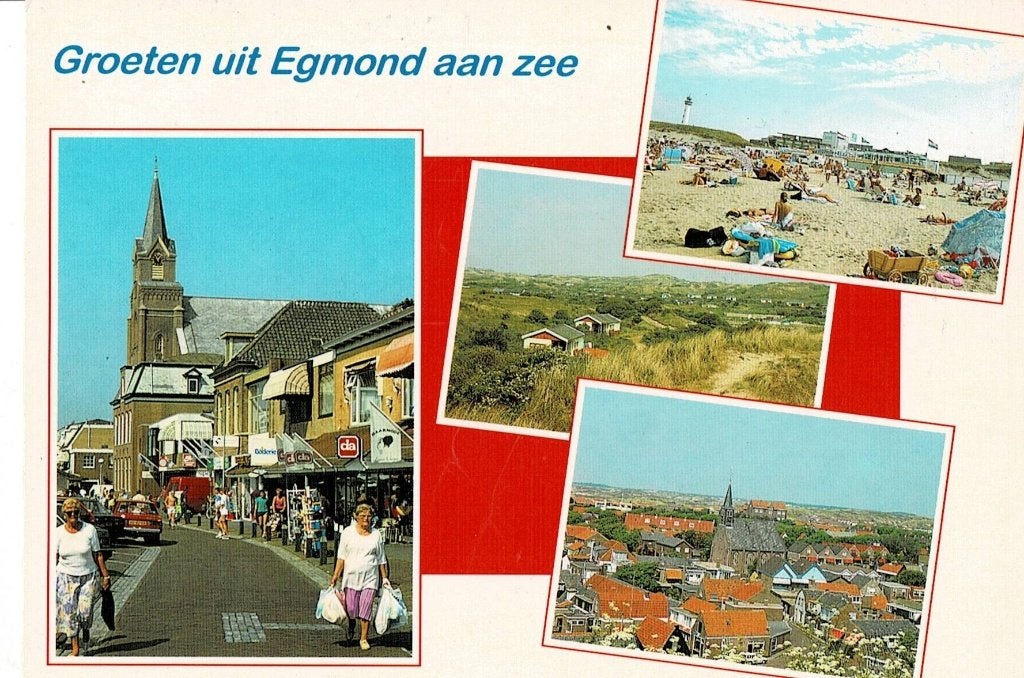 Egmond aan Zee, Ophalen of Verzenden, Gelopen, Noord-Holland