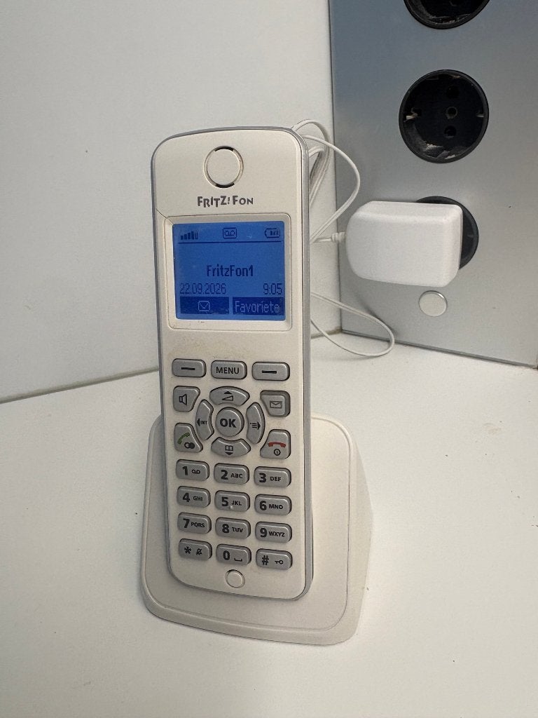 fritz fon telefoon m2, Verzenden, Zo goed als nieuw, 1 handset, Stralingsarm