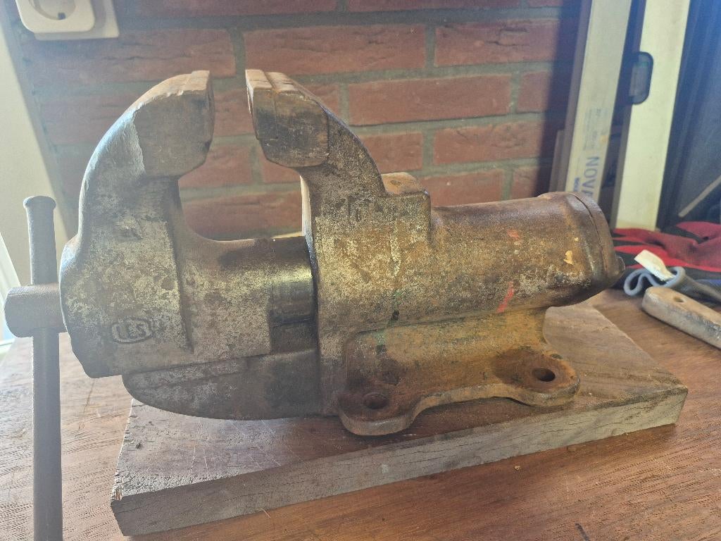 bankschroef, Ophalen, Gebruikt, 70 tot 120 cm, Bankschroef