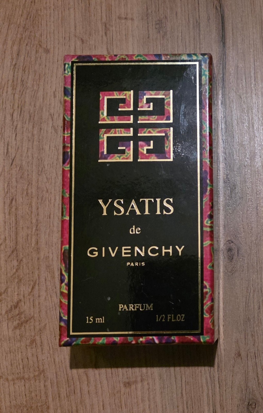 Vintage Givenchy Ysatis Pure Parfum 15ml, Ophalen of Verzenden, Parfumfles, Gevuld