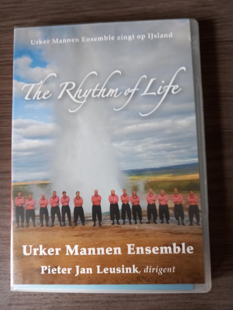Urker Mannen Ensemble - The Rhythm of Life DVD + CD, Cd's en Dvd's, Alle leeftijden, Ophalen of Verzenden, Zo goed als nieuw, Muziek en Concerten