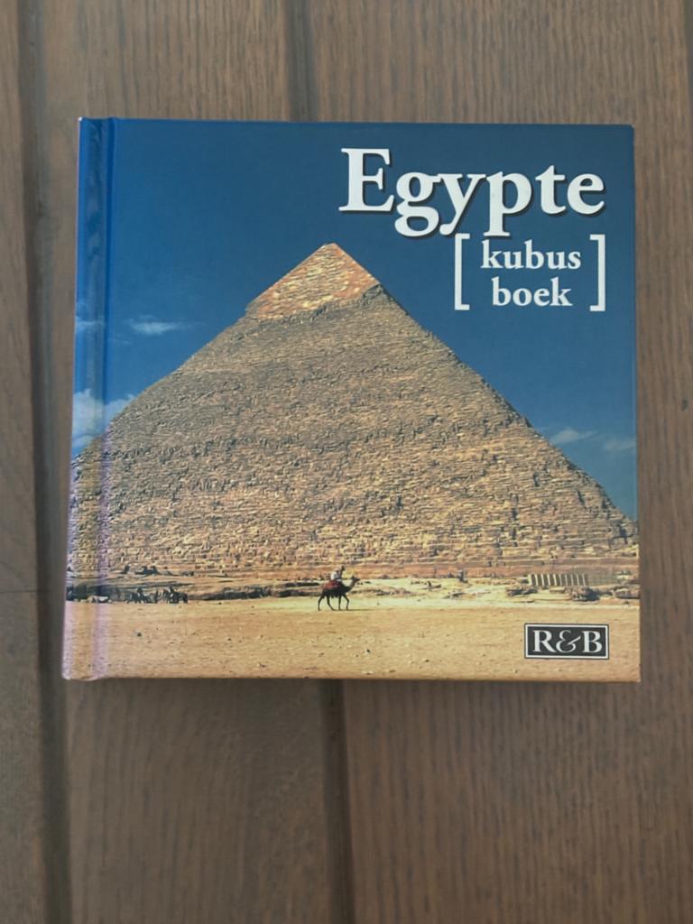 Egypte Kubus Boek - Geschiedenis en Cultuur, Ophalen of Verzenden, 20e eeuw of later, Zo goed als nieuw