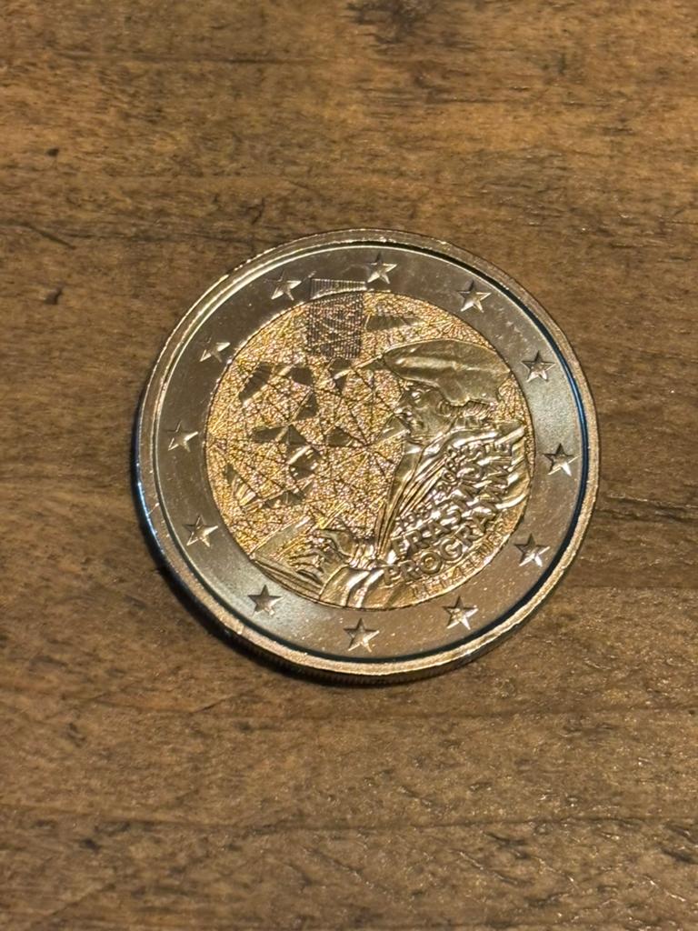 Luxemburg 2 Euro "Erasmus" 2022 UNC, Ophalen of Verzenden, Luxemburg, 2 euro