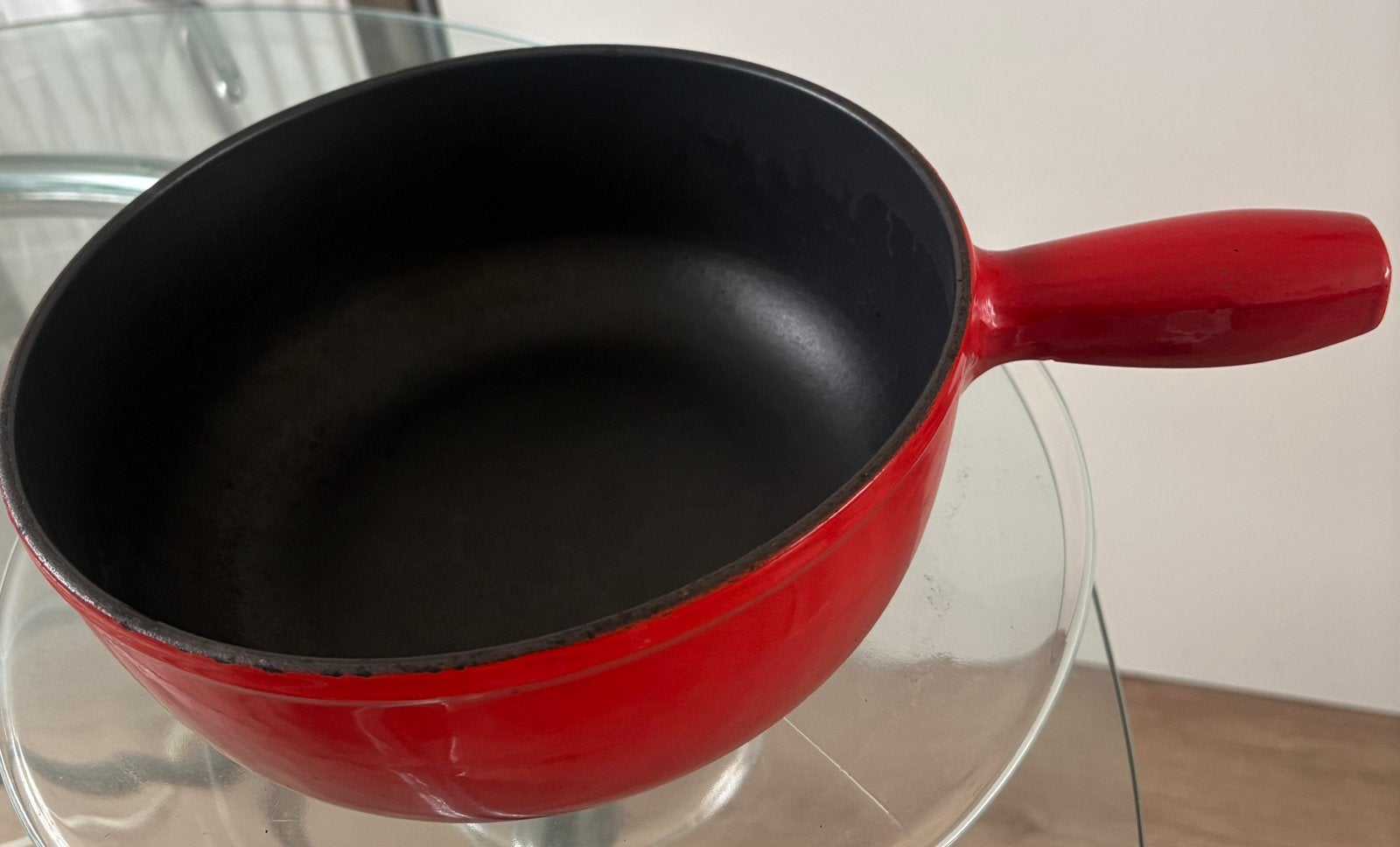 Gietijzeren pan met handgreep op halen in Hilversum, Ophalen, Zo goed als nieuw, Gietijzer