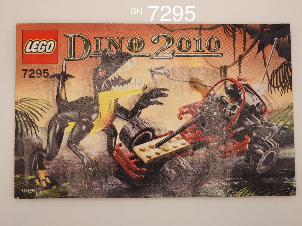 Lego 7295 Dino Buggy Chaser, Gebruikt, Overige thema's, Lego, Ophalen of Verzenden