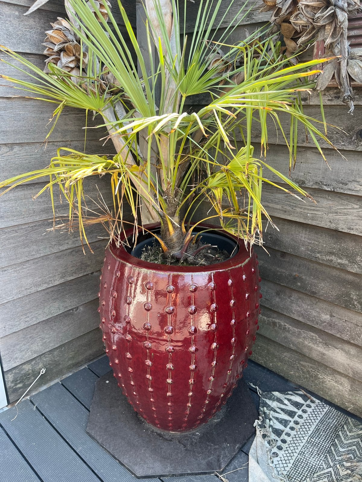 4 Erik Kuster potten, Ophalen, Gebruikt, 40 cm of meer, Rond