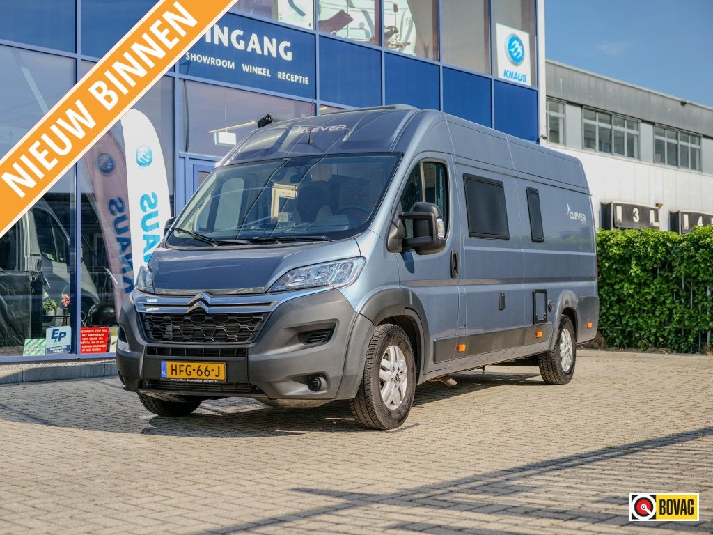 Pössl Clever 640 LENGTE BEDDEN NIEUWSTAAT!, Caravans en Kamperen, Campers, Luifel, Pössl, Tot en met 2, 6 tot 7 meter
