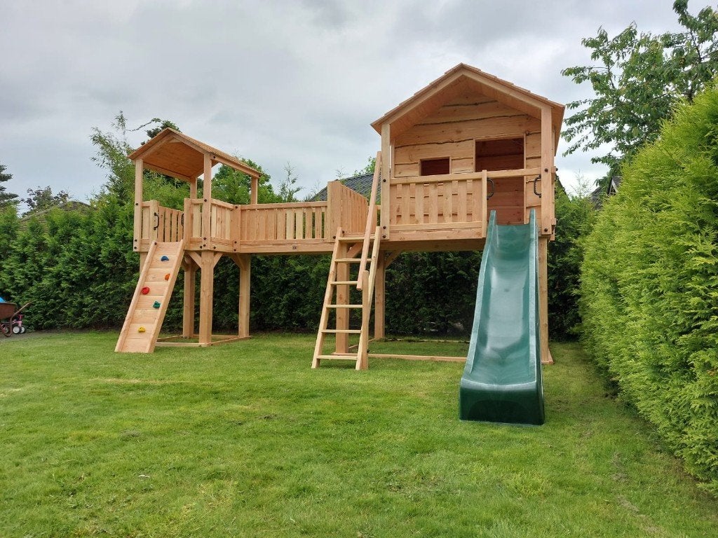 BOOMHUT PALEIS speeltoren speelhuis klimtoren speeltoestel, Ophalen, Nieuw, Schommel, Aanbouwonderdeel