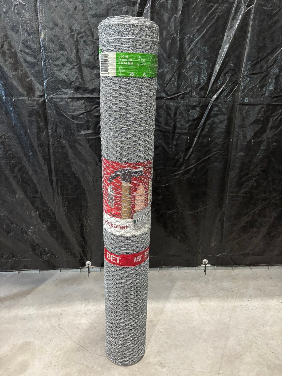 Betafence Hexanet 13 x 0.7, 1 meter hoog!, Ophalen, Nieuw, 10 tot 20 meter, Gaas
