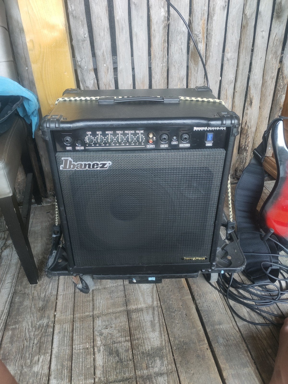 Ibanez SW65 Basgitaarversterker - Krachtig en Compact, Ophalen, Gebruikt, Basgitaar, 50 tot 100 watt
