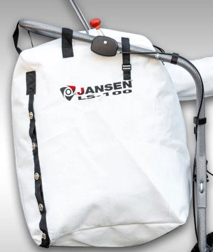 Opvangzak voor Jansen LS 100 bladzuiger, Ophalen, Jansen, Emlichheim (D), Benzine, Nieuw
