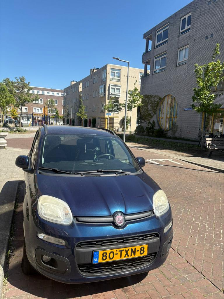 Fiat Panda Twinair 0.9 2012 Blauw Origineel Nederlands!, Voorwielaandrijving, 40 €/maand, Panda, Origineel Nederlands