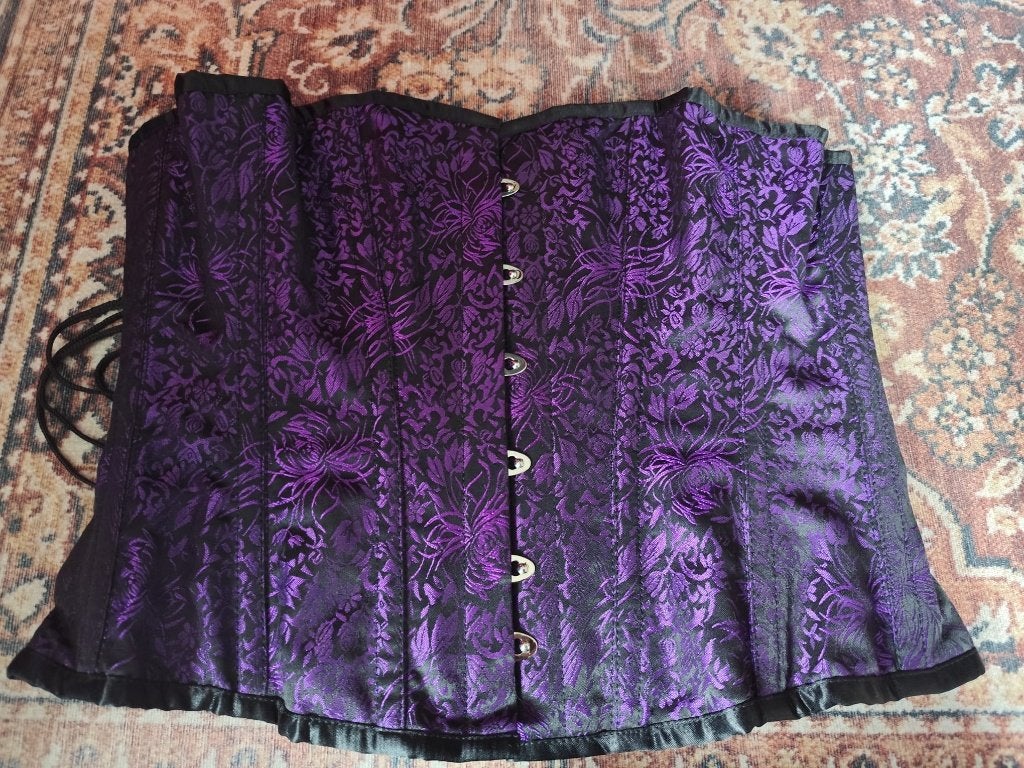 Stalen baleinen corset (nieuw), Ophalen of Verzenden, Paars, Body of Korset