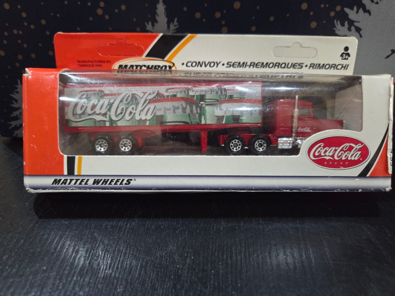 Coca Cola vrachtwagen Matchbox, Ophalen of Verzenden, Gebruikt, Bus of Vrachtwagen