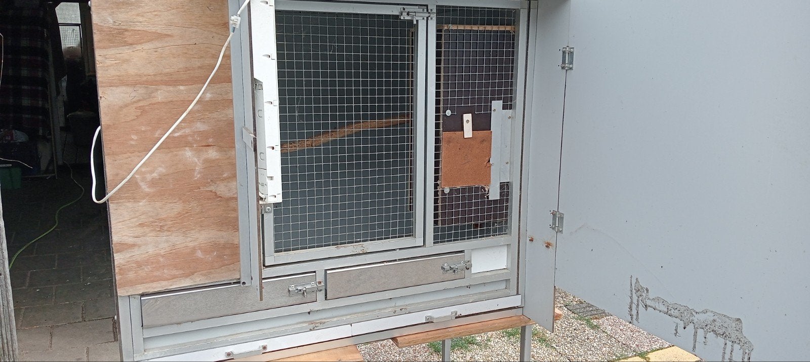 Kweek kooi/kast van trespa en aluminium, Meerdere dieren, Papegaai