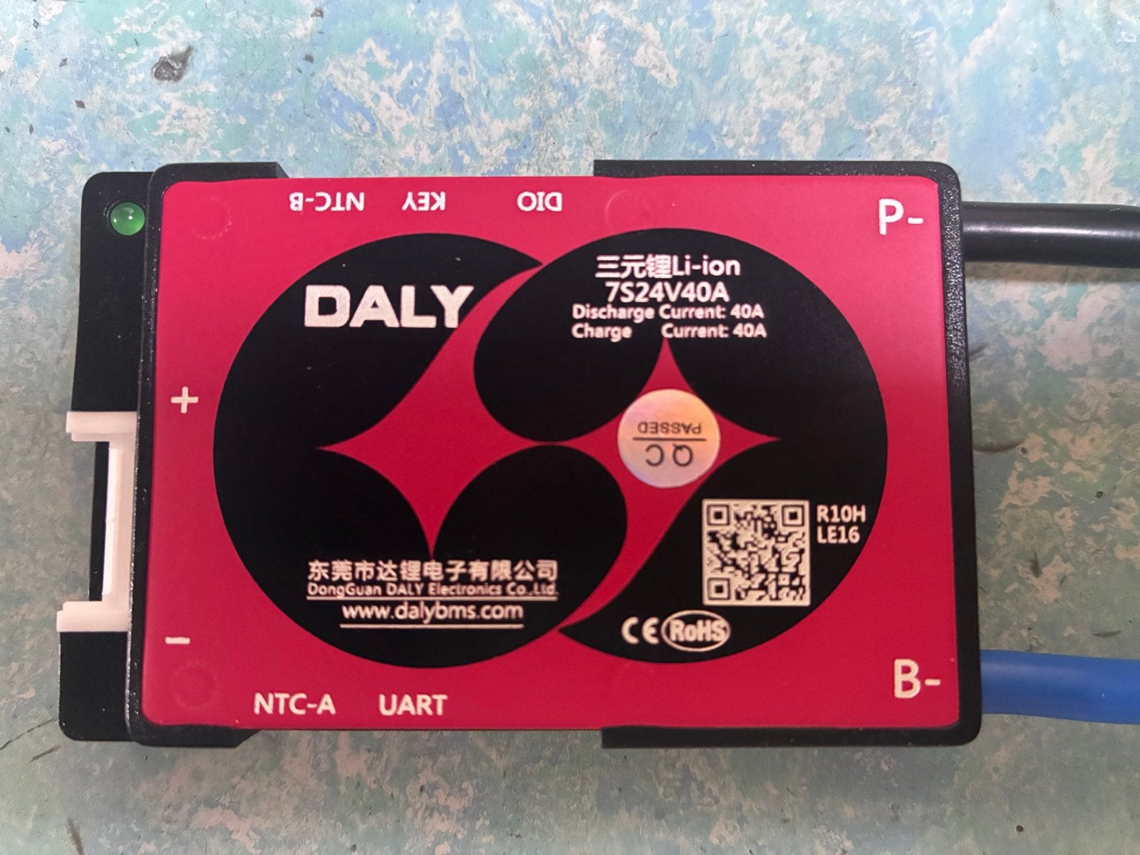 Daly BMS Li-ion 7S 24V 40A Batterij Management Systeem, Ophalen of Verzenden, Nieuw