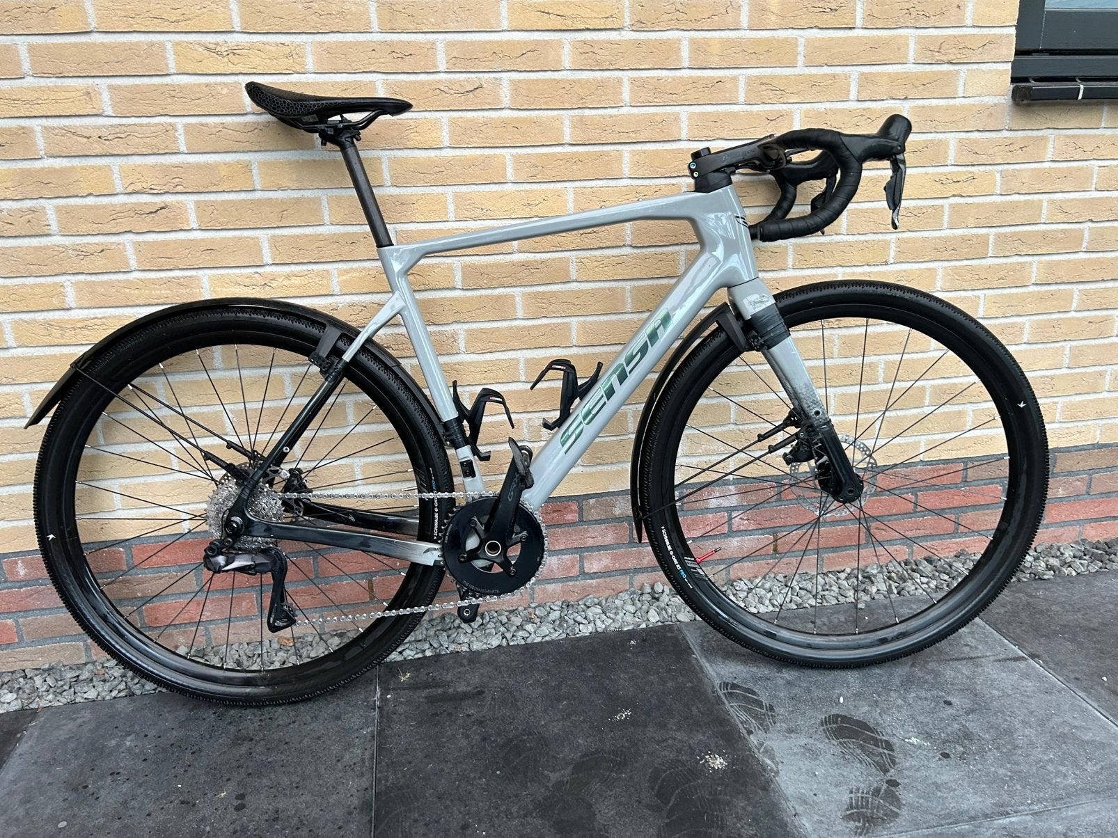 Sensa Guilia Gravel XP Framset Maat L, Carbon, Zo goed als nieuw, Meer dan 20 versnellingen, 53 tot 57 cm